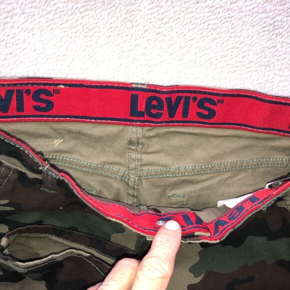 Levis Womens Jeans Size 14 502 Slim Straight Camo Classic Casual Streetwear Y2K - Picture 9 of 16
